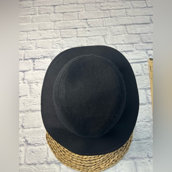 Phase 3 Stylish Black Fedora Hat. Wool. - Picture 6 of 12